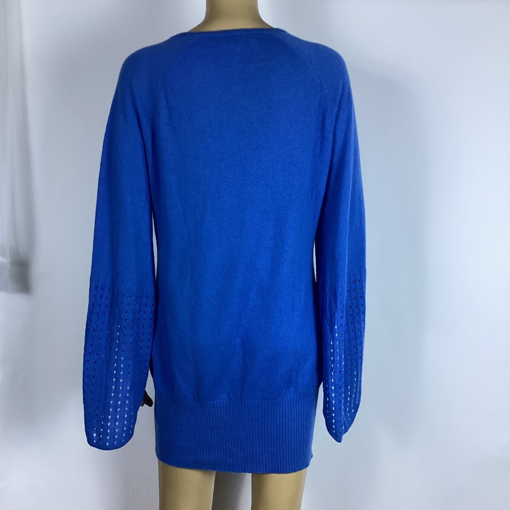 Christiane Celle Calypso Cashmere Deep V Neck Long sweater  / Mini dress S - Picture 4 of 8